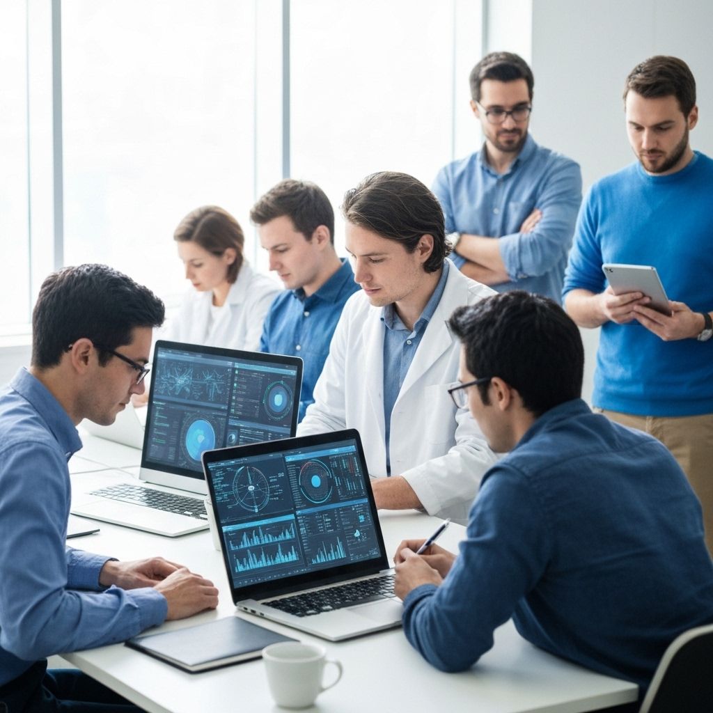 Collaborative AI project showing human-AI partnership in research