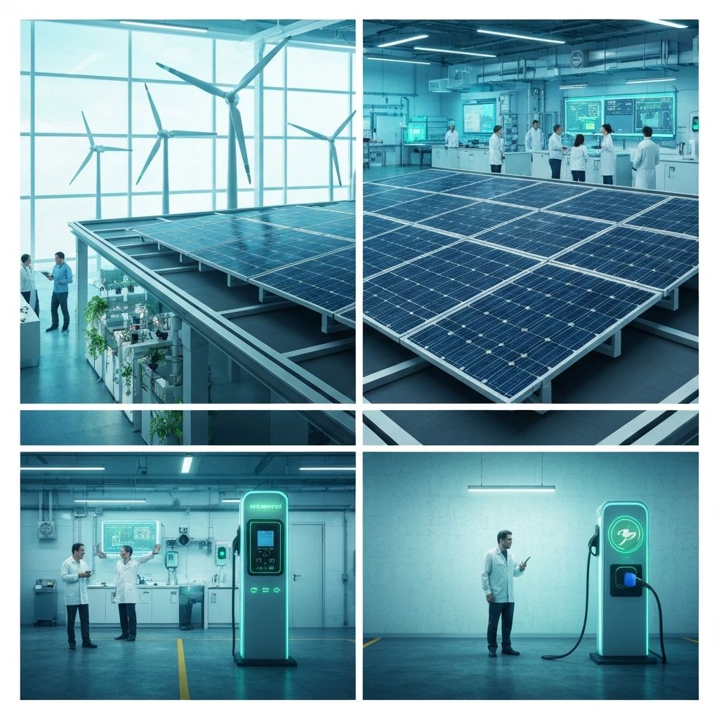 Sustainable Tech project showing green technology and environmental solutions